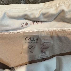 White Callia Shorts. Size XL